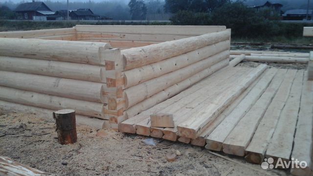 Сруб дома 6x5+ 2