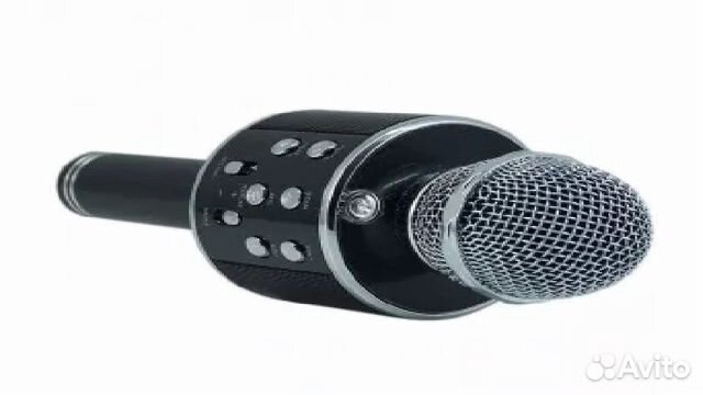 Беспроводной караоке микрофон wster WS-858 (черный