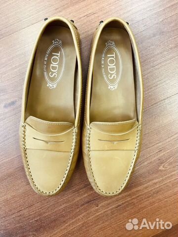 Tod’s мокасины, р.37,5