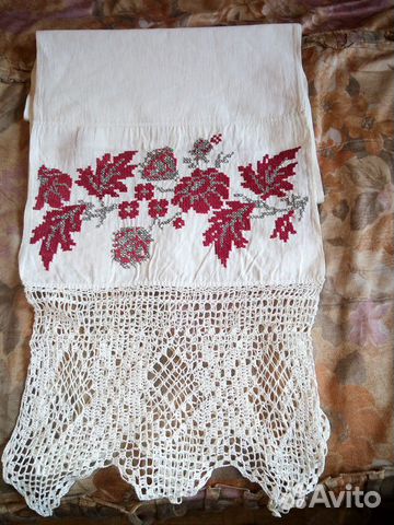Рушники и салфетки старинные