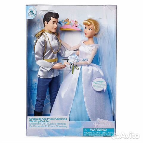 Золушка и Принц Чаминг, набор кукол Disney США Золушка и Принц Чаминг, набор кукол Disney США