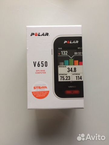 Новый топовый велокомпьютер Polar V650