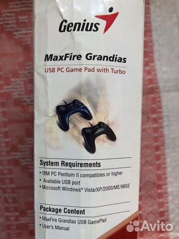 Игровая консоль Genius MaxFire Grandias turbo Игровая консоль Genius MaxFire Grandias turbo