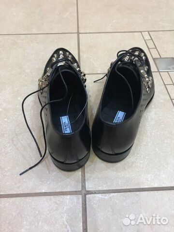 Броги/лоферы/ ботинки Prada 38