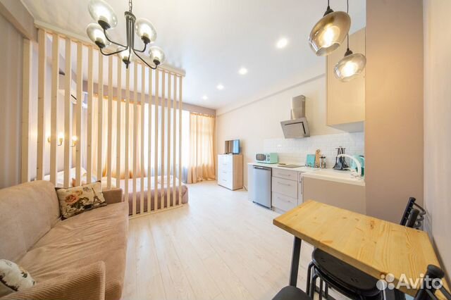 

Квартира-студия, 30 м², 2 кровати