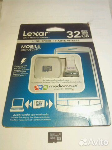 32GB microSD Lexar 32GB microSD Lexar