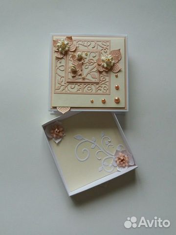 Коробочка для денег Пастель Слоновая кость/Кремовы