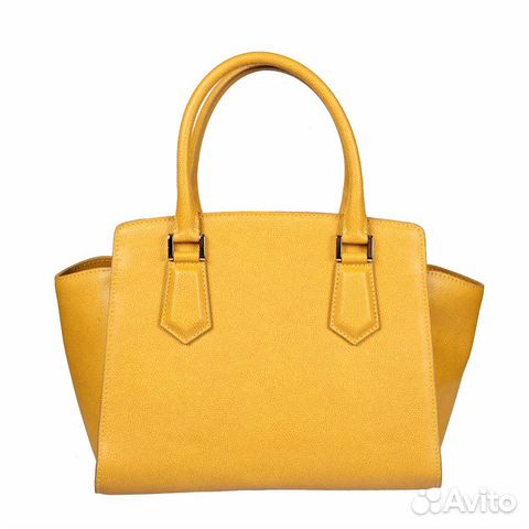 Кожаная сумка Gianni Conti 2153202 yellow