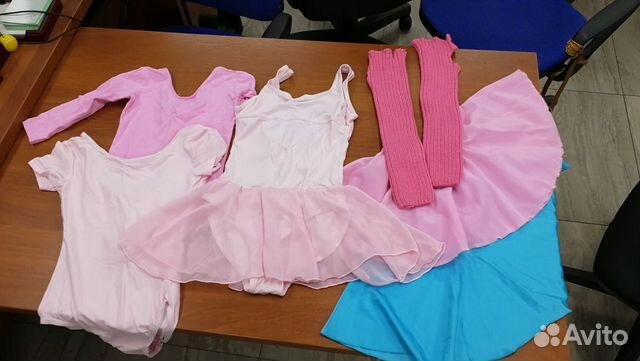 Пакетом одежда для танцев и гимнастики, 6-9 лет Пакетом одежда для танцев и гимнастики, 6-9 лет