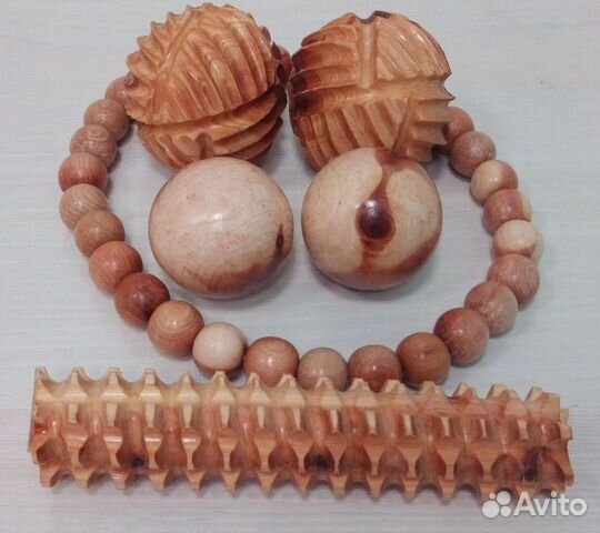 Тактильный набор из можжевельника