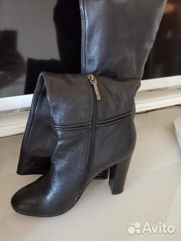 Сапоги р. 39 натуральная кожа демисезонные