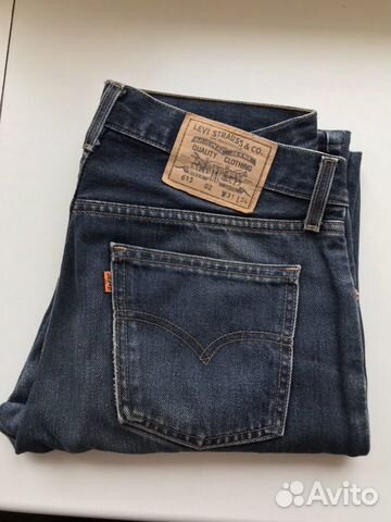 levis 615 orange tab