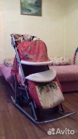 Санки коляска
