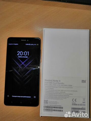 Продам смартфон Xiaomi Redmi Note 4x