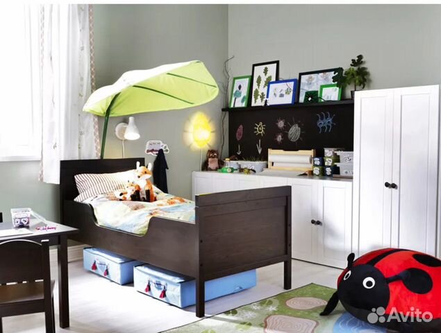 Листик тент над кроватью IKEA икея