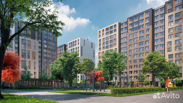 2-к квартира, 65.2 м², 5/13 эт.