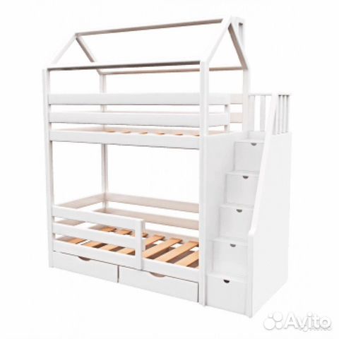 Детская двухъярусная кровать