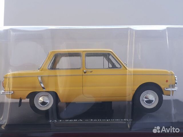 Легендарные Советские Автомобили Заз-968А 1:24 Легендарные Советские Автомобили Заз-968А 1:24
