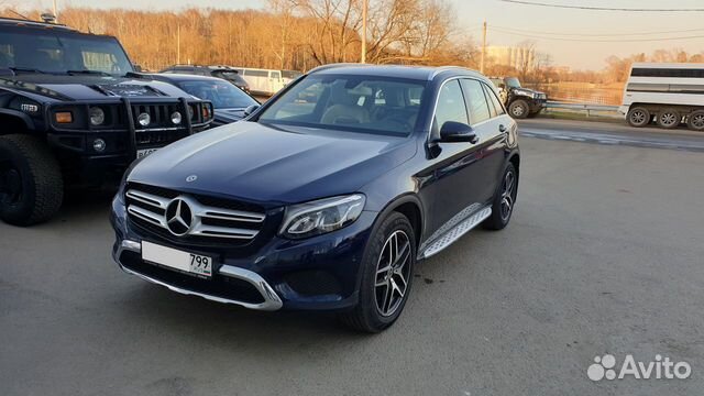 Пороги на Mercedes-Benz GLC-X253 2015