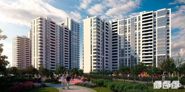1-к квартира, 35.7 м², 13/24 эт.