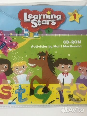 Новый учебник с диском Learning Stars