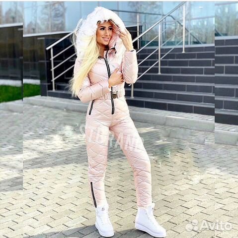 Комбинезон зимний женский новый