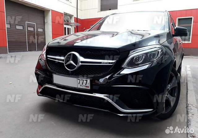 Бампер передний 63 AMG Mercedes GLE Бампер передний 63 AMG Mercedes GLE