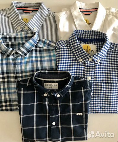 Набор Детских рубашек для мальчика 5 лет Набор Детских рубашек для мальчика 5 лет