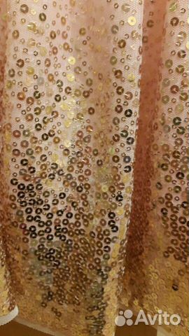 Юбка с пайетками