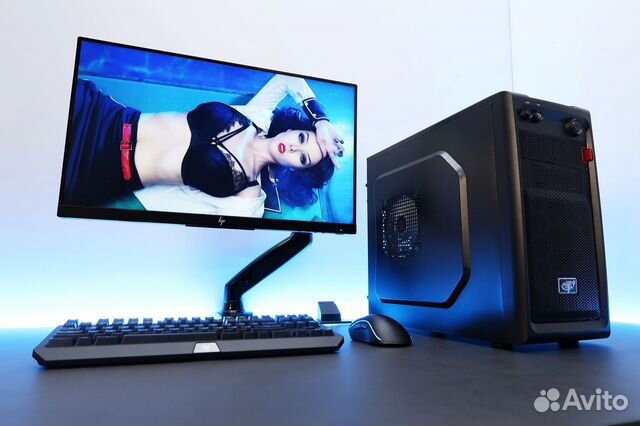 Игровой компьютер Core i3-7100 + GTX 1060 /1050