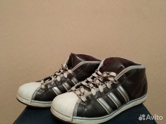 Кроссовки зимние Adidas superstar (зима)