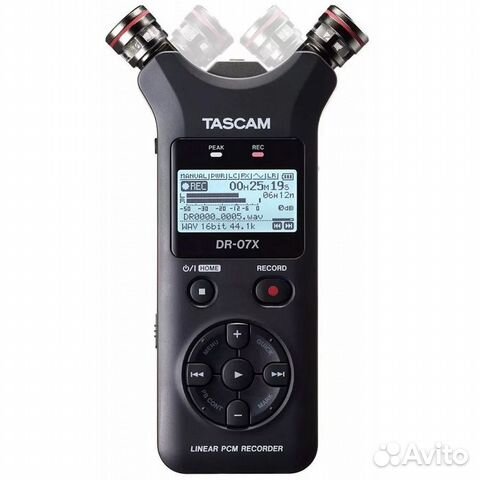 Портативный рекордер Tascam DR-07X Портативный рекордер Tascam DR-07X