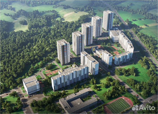 2-к квартира, 51.6 м², 4/25 эт.