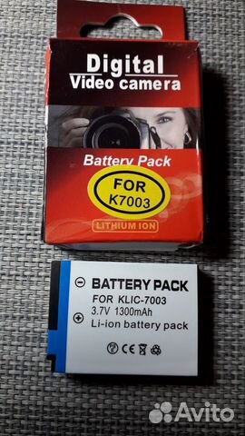 Аккумулятор для kodak klic-7003 Аккумулятор для kodak klic-7003