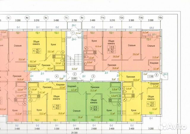1-к квартира, 40.7 м², 1/3 эт. 1-к квартира, 40.7 м², 1/3 эт.