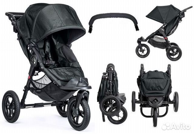 Коляска Baby Jogger City Elite с бампером