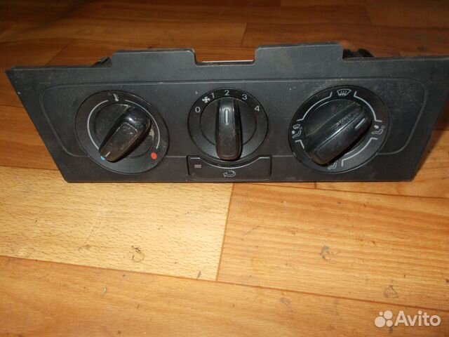 Фольксваген поло блок управления печкой