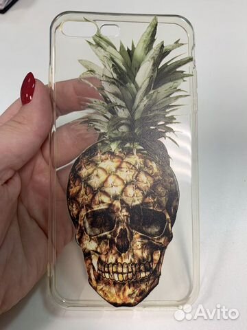 Чехол (череп,ананас) на iPhone 7/8 Plus