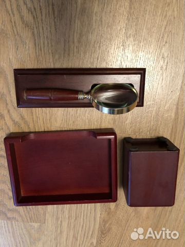 Канцелярский набор из дерева для руководителя Канцелярский набор из дерева для руководителя