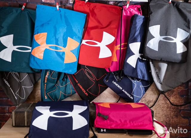 Двухсторонний рюкзак мешок Under Armour