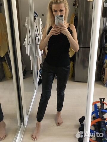 Кожаные брюки как в Zara Кожаные брюки как в Zara