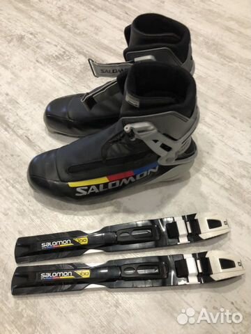 Лыжные ботинки Salomon rs carbon с креплением Salo Лыжные ботинки Salomon rs carbon с креплением Salo