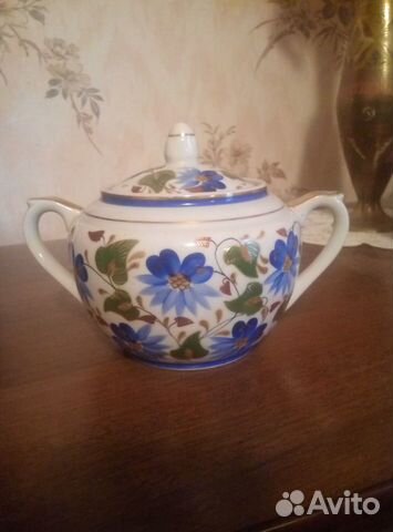Антиквариат. Чайный сервиз. Вербилки. 1951-1954