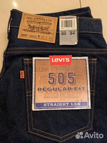 Джинсы Levi’s 505 made in USA Джинсы Levi’s 505 made in USA