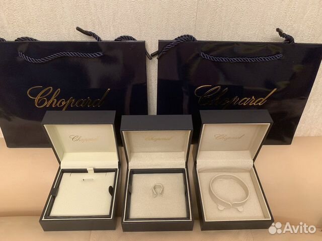 Коробки Chopard под кольцо, подвеску, браслет