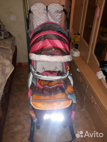 Санки - Коляска Ника 7-3