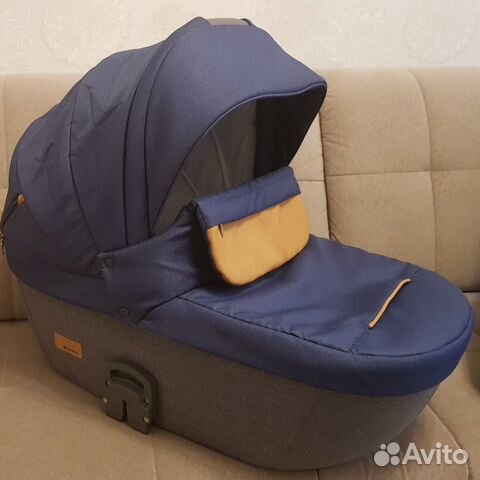 Коляска Riko Vario 2 в 1 (цвет Denim) Коляска Riko Vario 2 в 1 (цвет Denim)