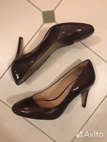 Туфли женские коричневые Massimo Dutti 39 (на 38)