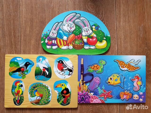 Деревянные развивающие игрушки