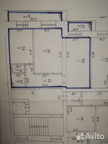 2-к квартира, 64 м², 10/10 эт.